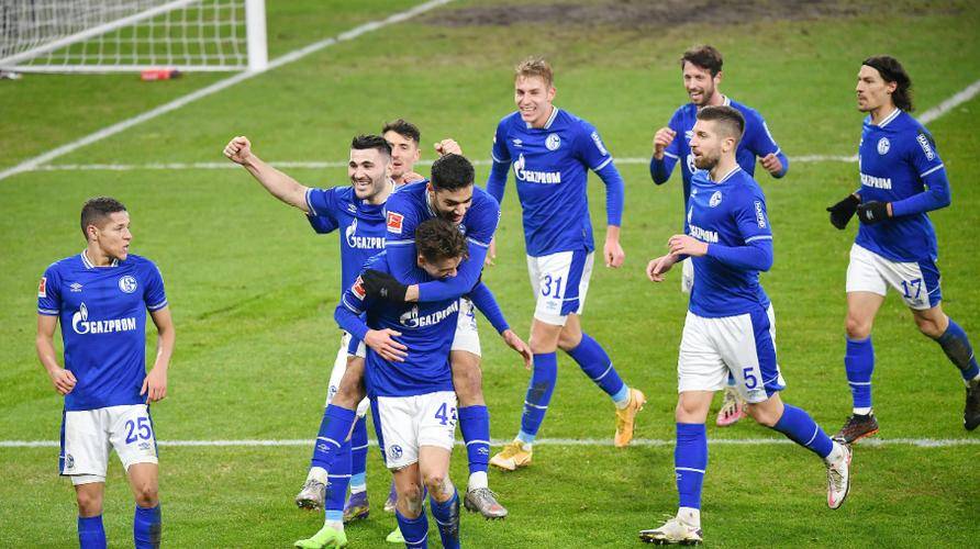 沙尔克04主场战胜沃尔夫斯堡