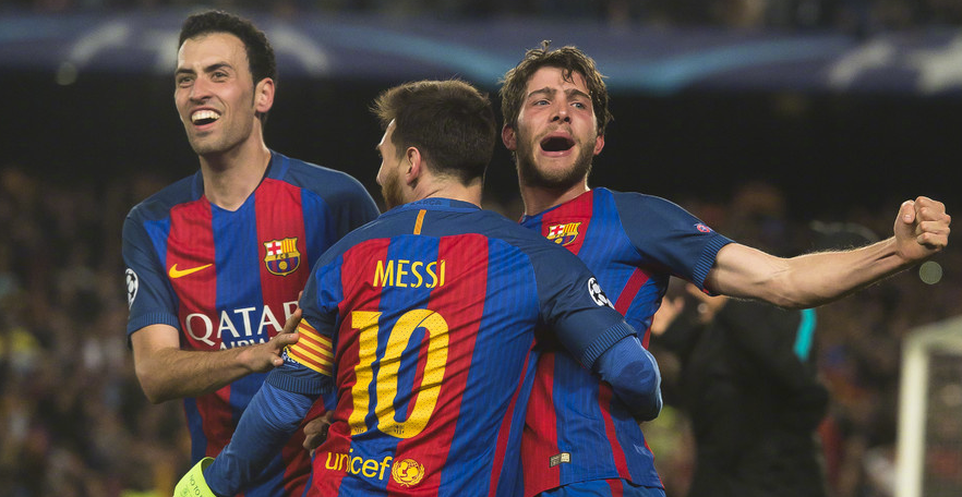 梅西绝杀巴萨晋级，豪取欧冠八强